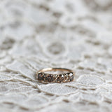 Anita Ring with Chocolate and Champagne Diamonds