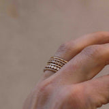Astrid Vintage Diamond Band