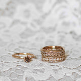 Astrid Vintage Diamond Band