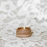 Astrid Vintage Diamond Band