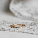 Ben Eternity Band med svarta diamanter