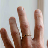 Ben Eternity Band med svarta diamanter