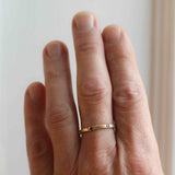 Ben Eternity Band med svarta diamanter