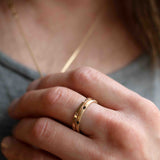 Ben Eternity Band med svarta diamanter