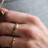 Ben Eternity Band med svarta diamanter