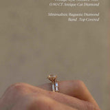 Minimalist Baguette Diamond Band - Top Covered