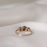 One-Of-A-Kind Edith Ring 2.0 CT with Dark Chocolate Diamonds