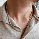 Kalle's Captain's Necklace (with the baby's first initial)