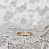 Minimalist Baguette Diamond Band - Top Covered