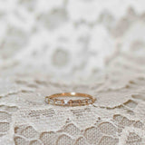 Minimalist Baguette Diamond Band - Top Covered