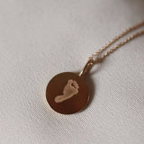 My Baby's Footprint Pendant