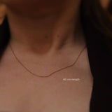 Bare Gold Necklace Chain (Standard Chain for our Short Necklaces)