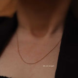 Bare Gold Necklace Chain (Standard Chain for our Short Necklaces)