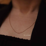 Bare Gold Necklace Chain (Standard Chain for our Short Necklaces)