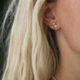 Secret Garden Flower Stud