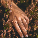 Jade Petite Ring with Chocolate Diamonds