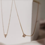 Tiny Letter Necklace