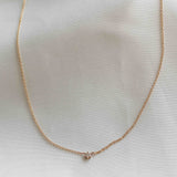 Tiny Diamond Necklace
