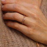 Tiny Diamond Ring