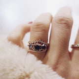 One-Of-A-Kind Edith Ring 2.0 CT with Dark Chocolate Diamonds