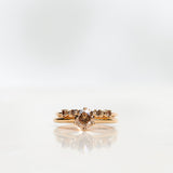 The Solitaire with Champagne Diamond