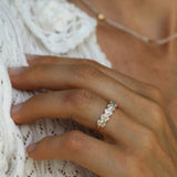 Oval Diamond Band 1.5 CT