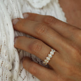 Oval Diamond Band 1.5 CT