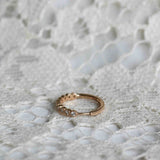 Astrid Vintage Diamond Hoop