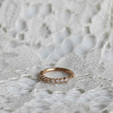 Astrid Vintage Diamond Hoop