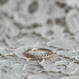 Astrid Top Covered Diamond Band