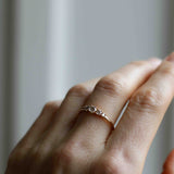 Elise Ring med Champagnediamanter