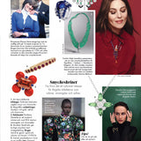 Astrid Top Covered Diamond Band - Rubiner