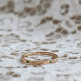 Hand Engraved Goldie with Emeralds