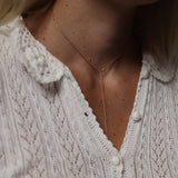 Barely There Diamond Thread Necklace