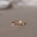 Finished: Idun Diamond Band with Chocolate Diamonds and Diamonds