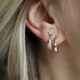 Katja's More Gold Than Diamond Hoop
