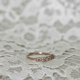 Mini Angel Ring med Champagnediamanter