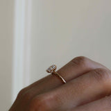 Klassisk Oval Diamantsolitär (Ny!)