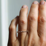 Oval Petite Diamond Band (1.0 CT) (Ny!)