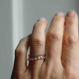 Oval Petite Diamond Band (1.0 CT) (Ny!)