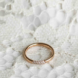 Petite Pavé Enough Ring