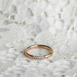Petite Pavé Enough Ring