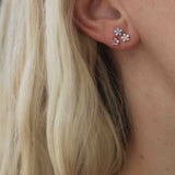 Secret Garden Flower Stud - Blåbär