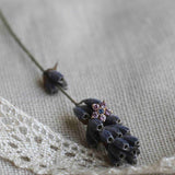 Secret Garden Flower Stud - Lavendel