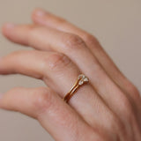 Five Dots Top Ring