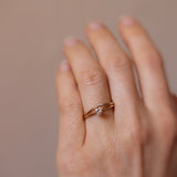 Five Dots Top Ring