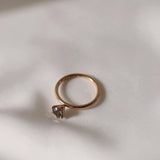 Finished: The Solitaire Ring with 0.70 CT Salt and Pepper Diamond