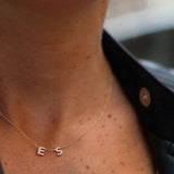 +Added Letter to your Tiny Letter Necklace