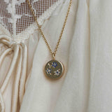 The Medallion of The Spring Glade - Blue Sapphires