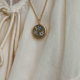 The Medallion of The Spring Glade - Blue Sapphires